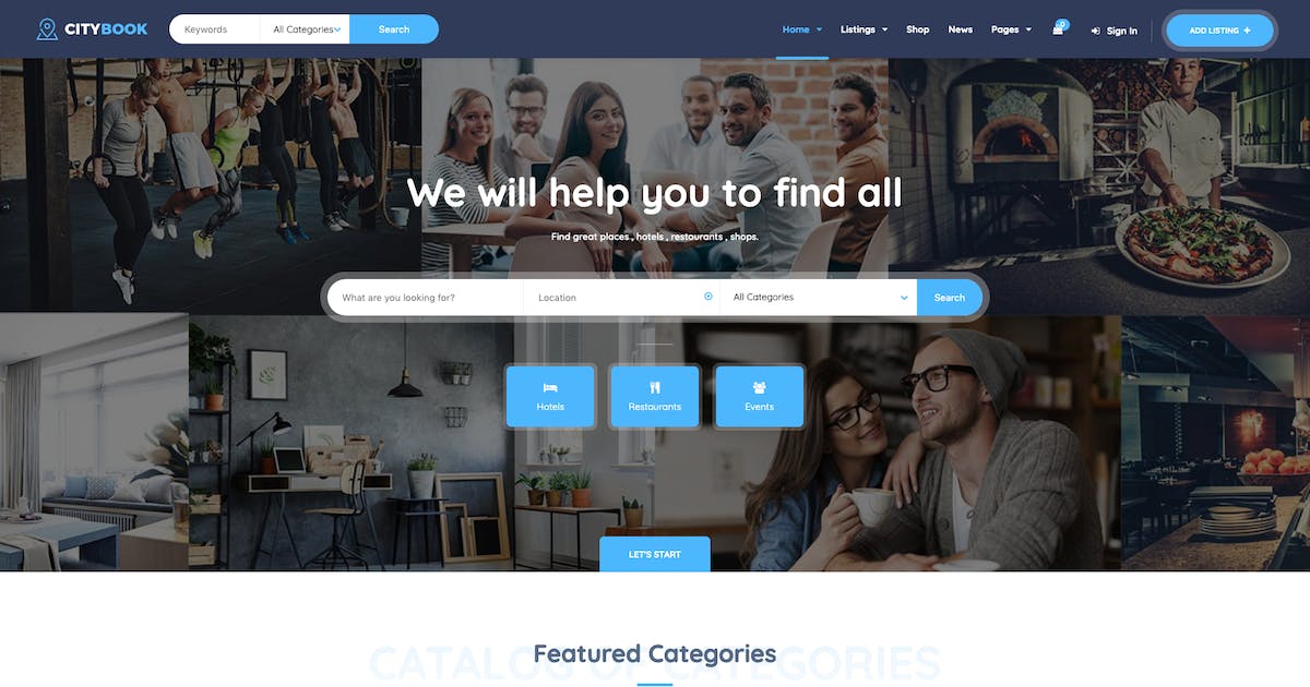 CityBook - Directory & Listing WordPress Theme