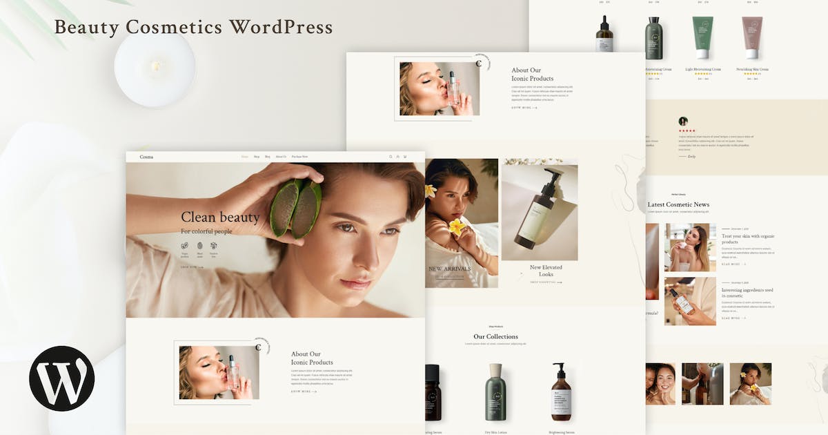 Cosma - Beauty Cosmetics WordPress Theme icon