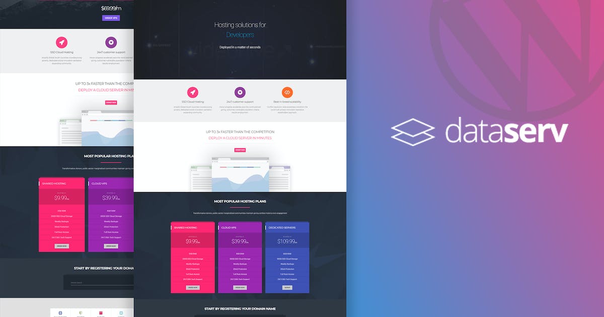 Dataserv - Professional Hosting WordPress Theme icon