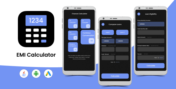 EMI Calculator | Finance Tool | Loan Planner | Financial