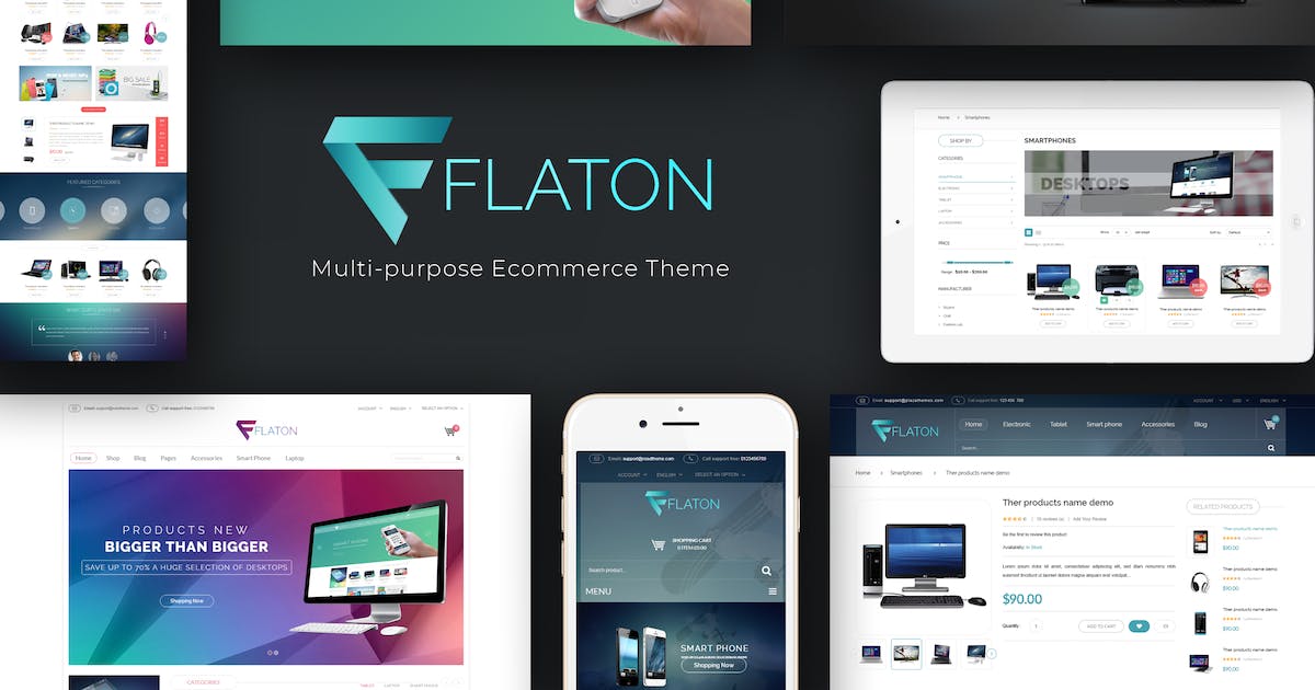Flaton - WooCommerce Responsive Digital Theme icon