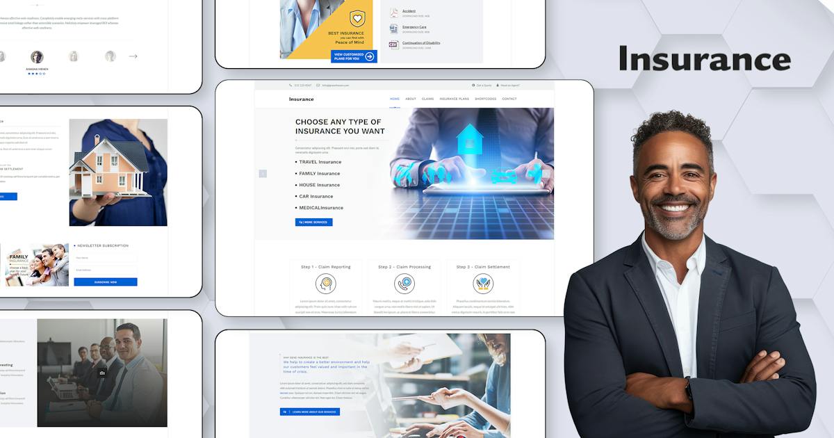 Insurance WordPress Theme