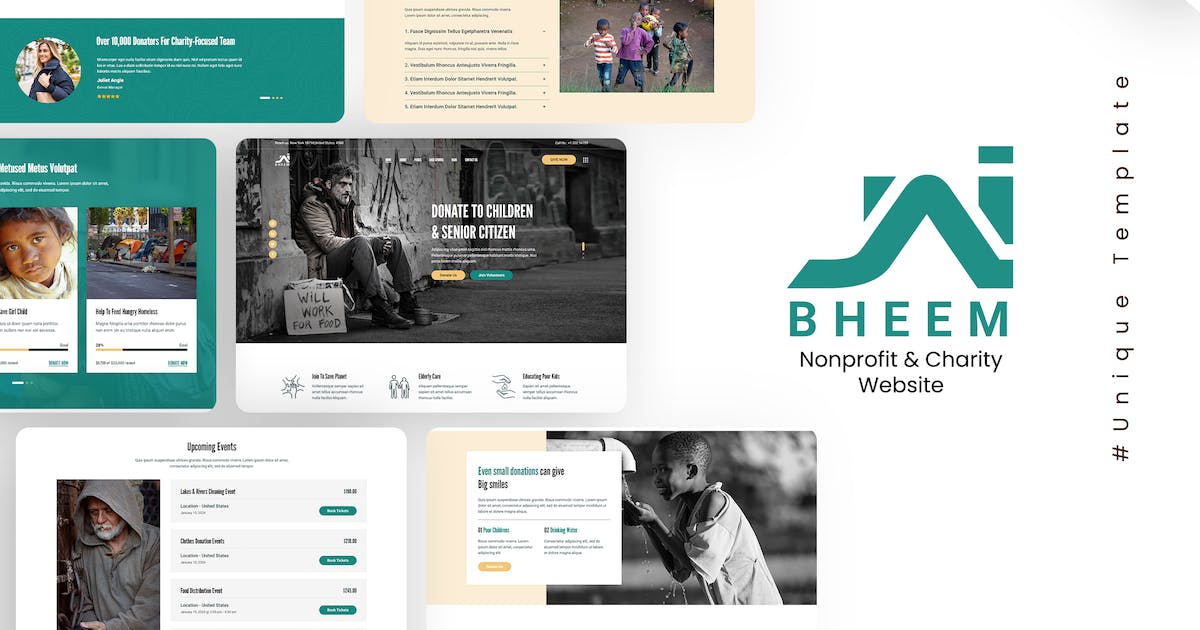 JaiBheem - NonProfit Charity WordPress Theme