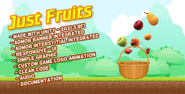 Just Fruits - Android Game with AdMob icon