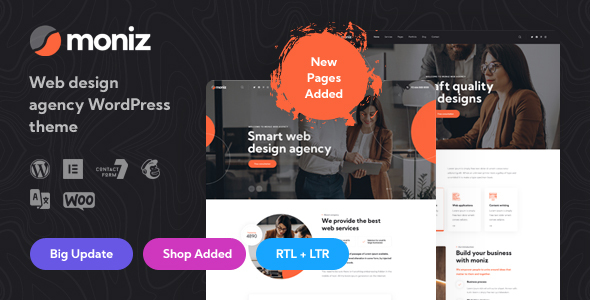 Moniz - Web Design Agency WordPress Theme icon
