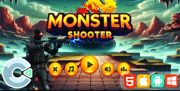 Monster Shooter (Construct 3 | HTML5) icon
