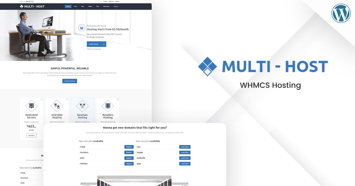 Multi Host | WHMCS Hosting icon