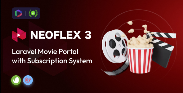 Neoflex 3 - Laravel Movie, Video, TV Series Streaming & Subscription Portal CMS icon