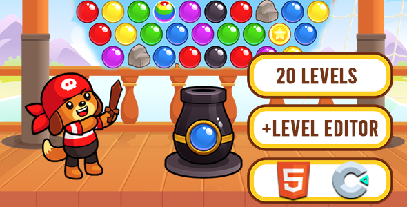 Pirates World Bubble Shooter HTML5 Game icon