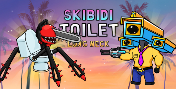 Skibidi Toilet: Long Neck - 100 Levels - HTML5 game - Construct 3 - C3p icon