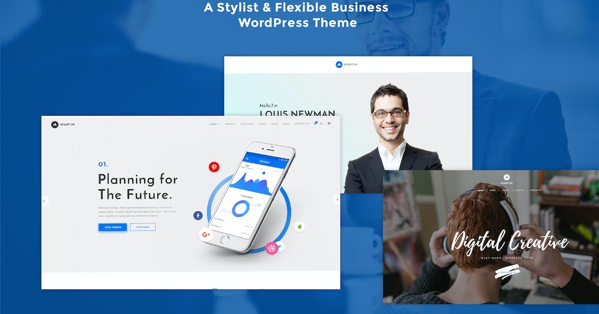StartUp - Responsive Multi-Purpose WordPress Theme