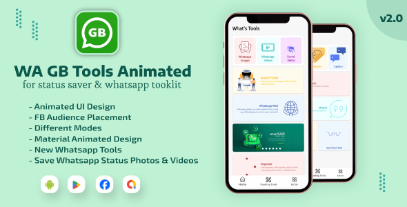 WA GB Kit Animated for Whatsapp with Facebook Audience Ads Placement icon