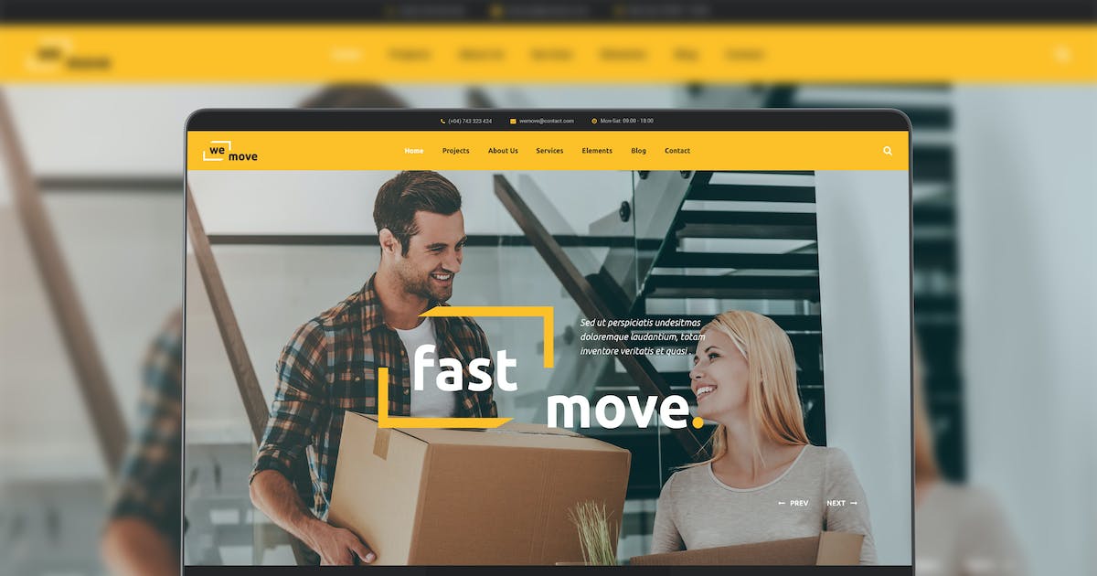 WeMove - Home Moving & Logistic WordPress Theme icon