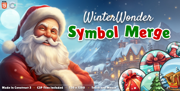 WinterWonder Symbol Merge - HTML5 Puzzle Game icon