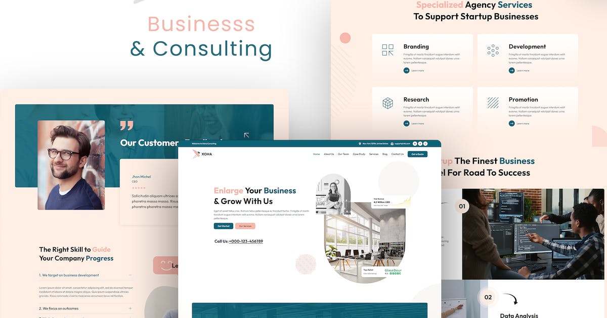Xoha | Start-up Consulting WordPress Theme icon
