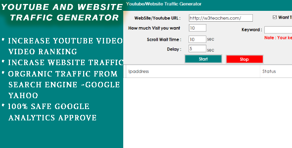 Youtube/Website Traffic Generator Software icon