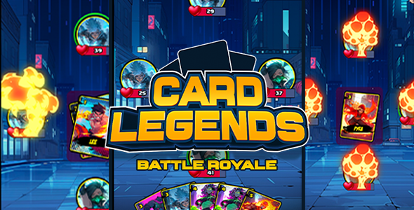 Card Legends: Battle Royale - HTML5 Game - Construct 3 icon