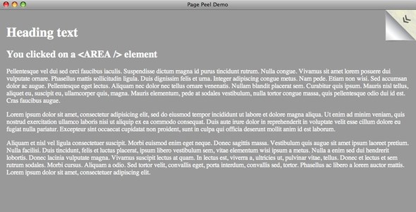 JSized Page Peel icon