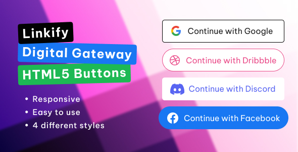 Linkify - Social Login Buttons
