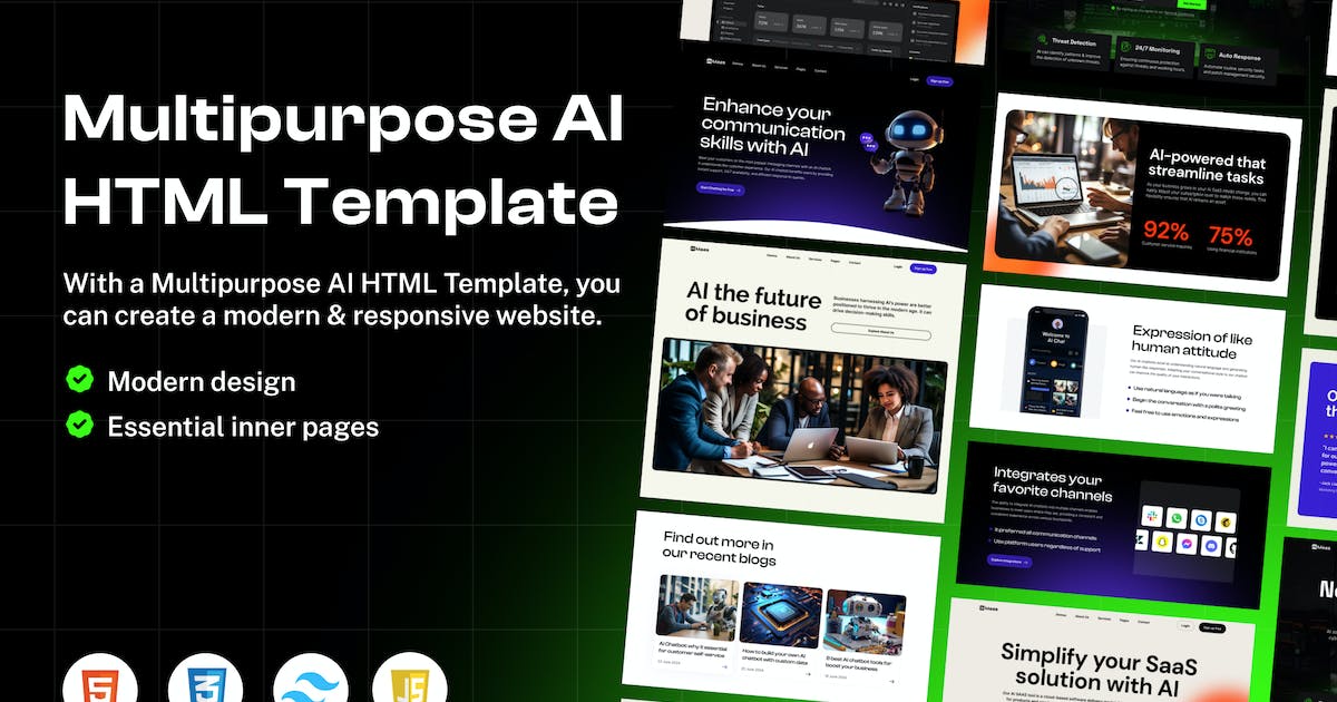 Azzle - AI Technology & Startup Business Tailwind