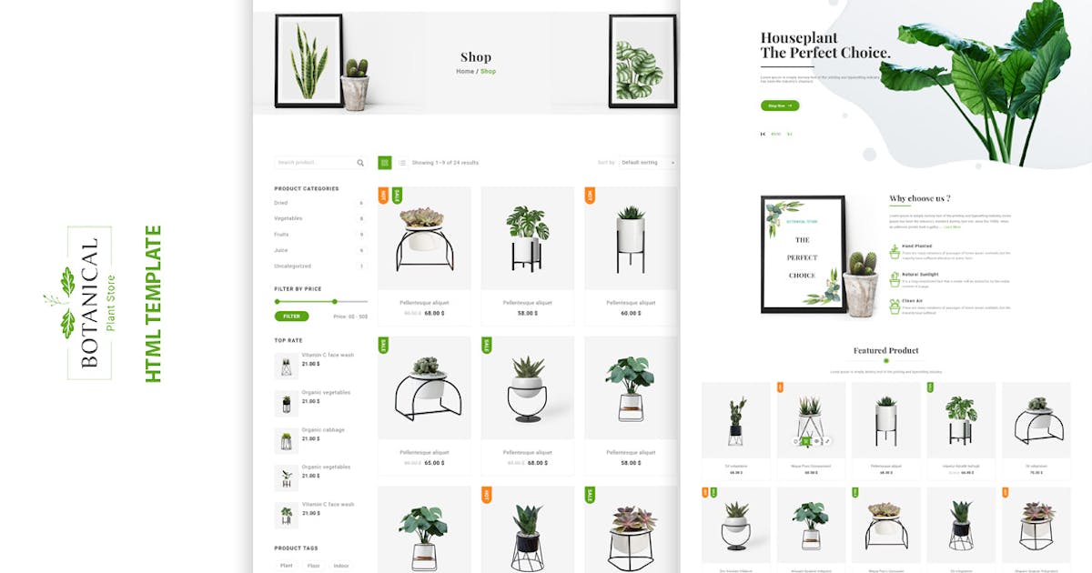 Botanical - HTML5 Ecommerce Template icon