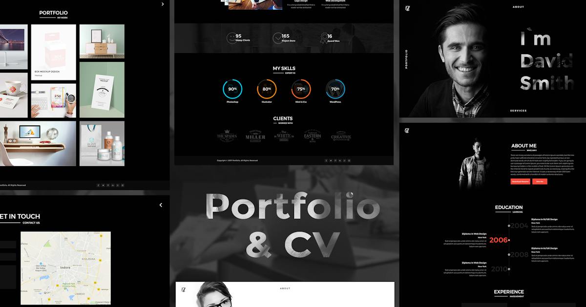 CV Portfolio - Portfolio HTML Template icon