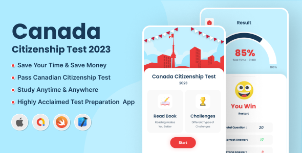 Canada Citizenship Test - iOS icon