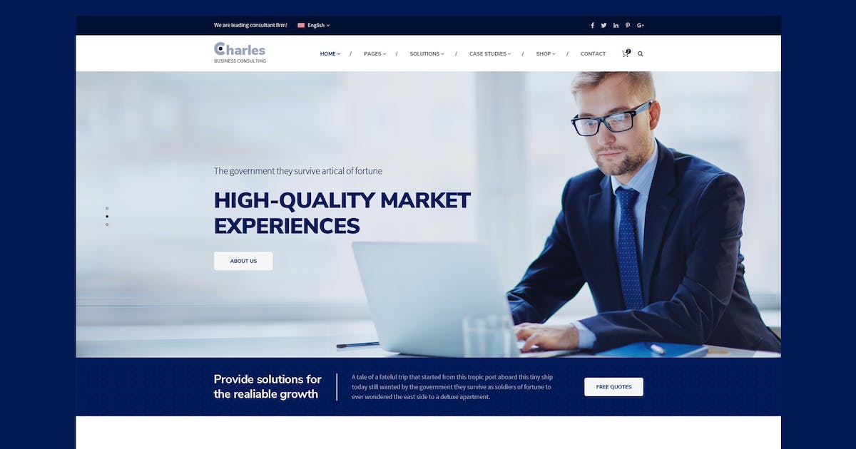 Charles- Business-Consulting HTML Template icon