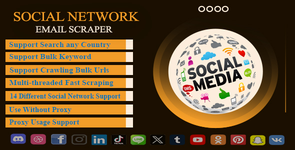 Email Grabber - Social Network Email Scraper icon