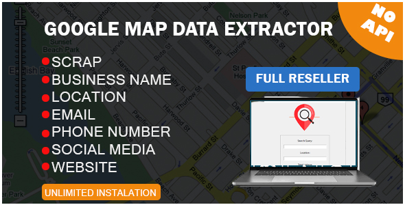 Google My Business Data Extractor icon