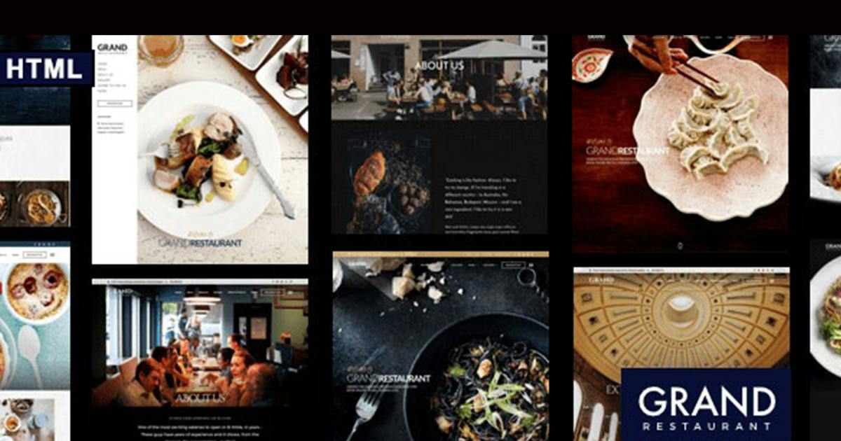 Grand Restaurant HTML Template