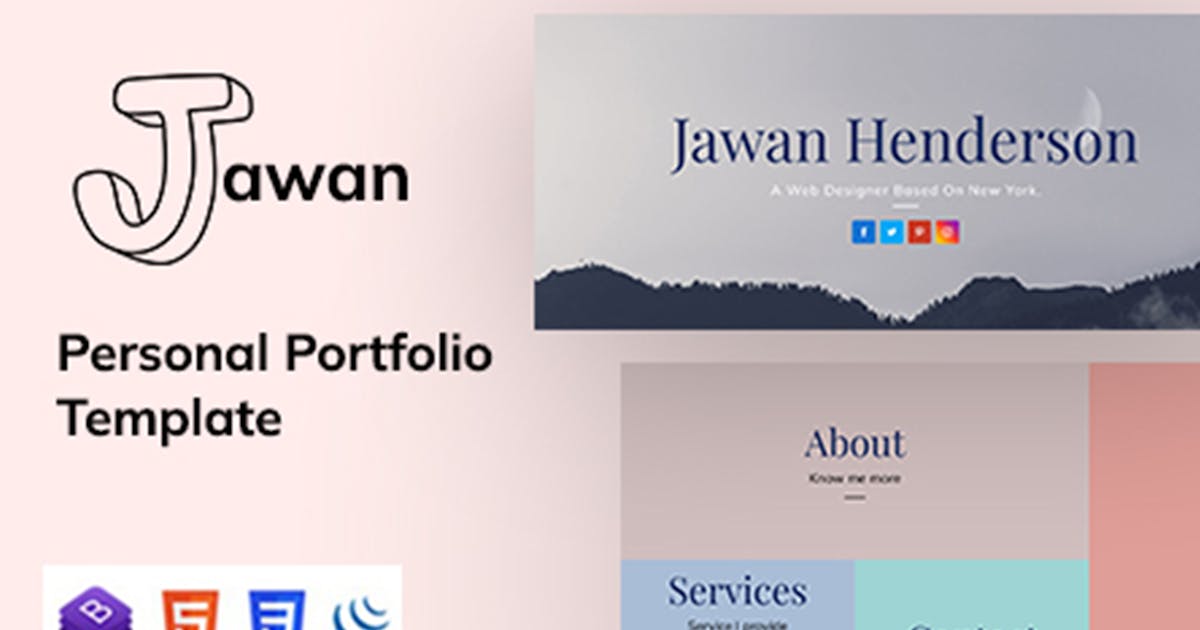 Jawan - Personal Portfolio Template icon