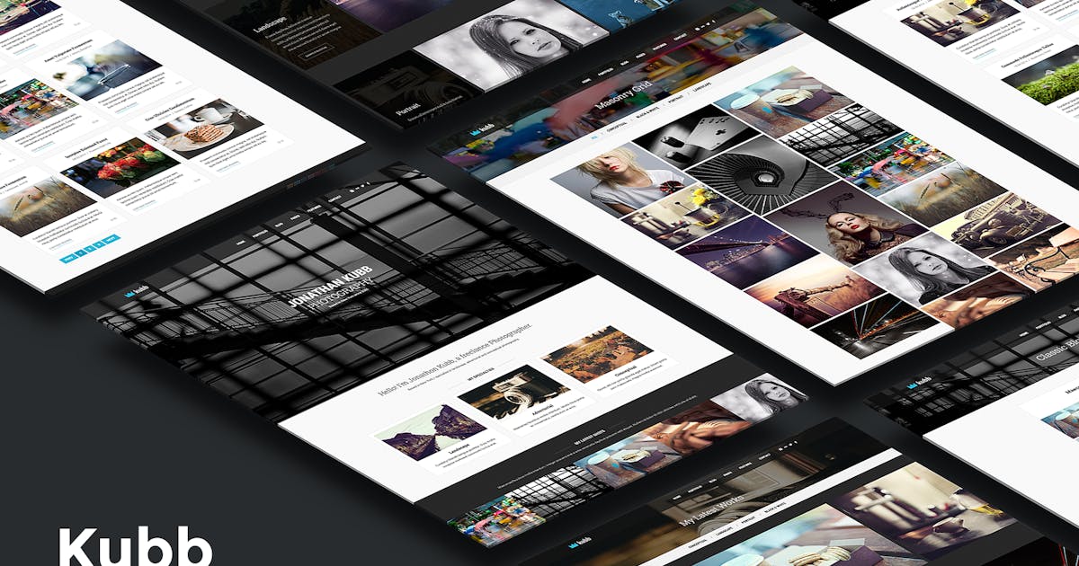 Kubb - Photography & Magazine Site Template icon