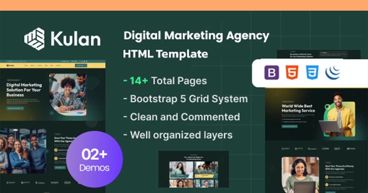 Kulan - Digital Marketing Agency HTML Template icon