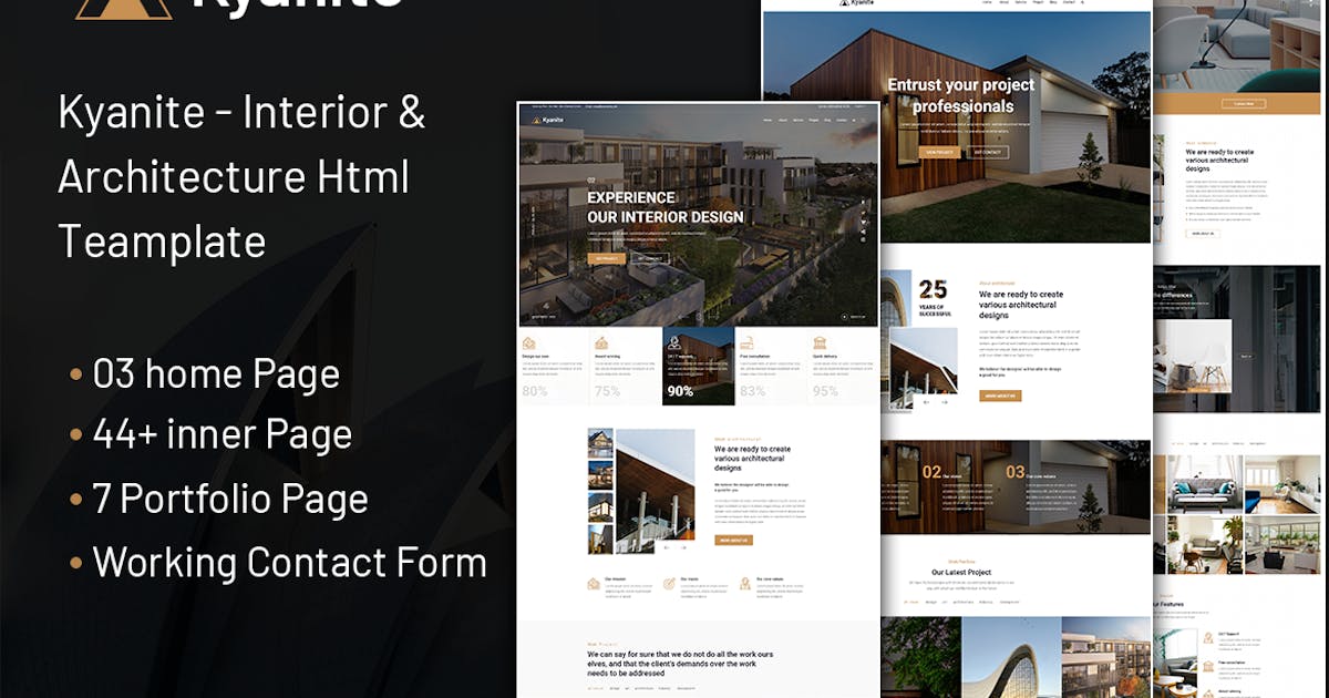 Kyanite - Interior & Architecture HTML Template icon