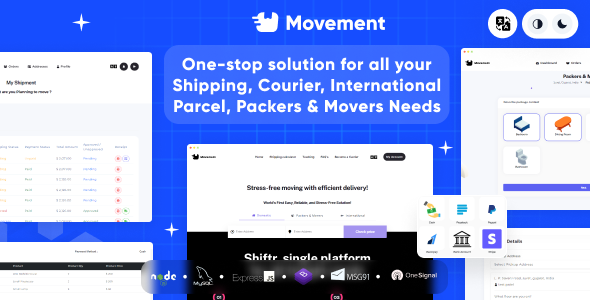 Movement - Your one-stop for your logistics needs House Shifting, Domestic and International Courier icon