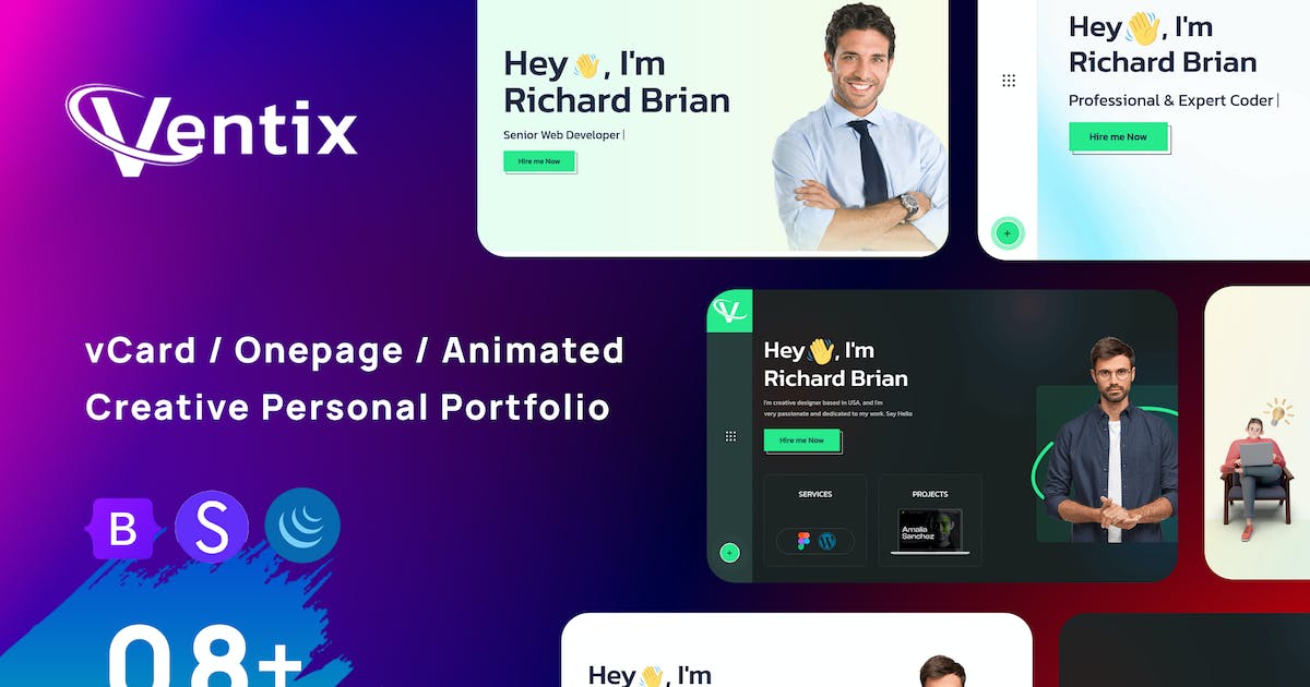 Personal Portfolio Resume Template
