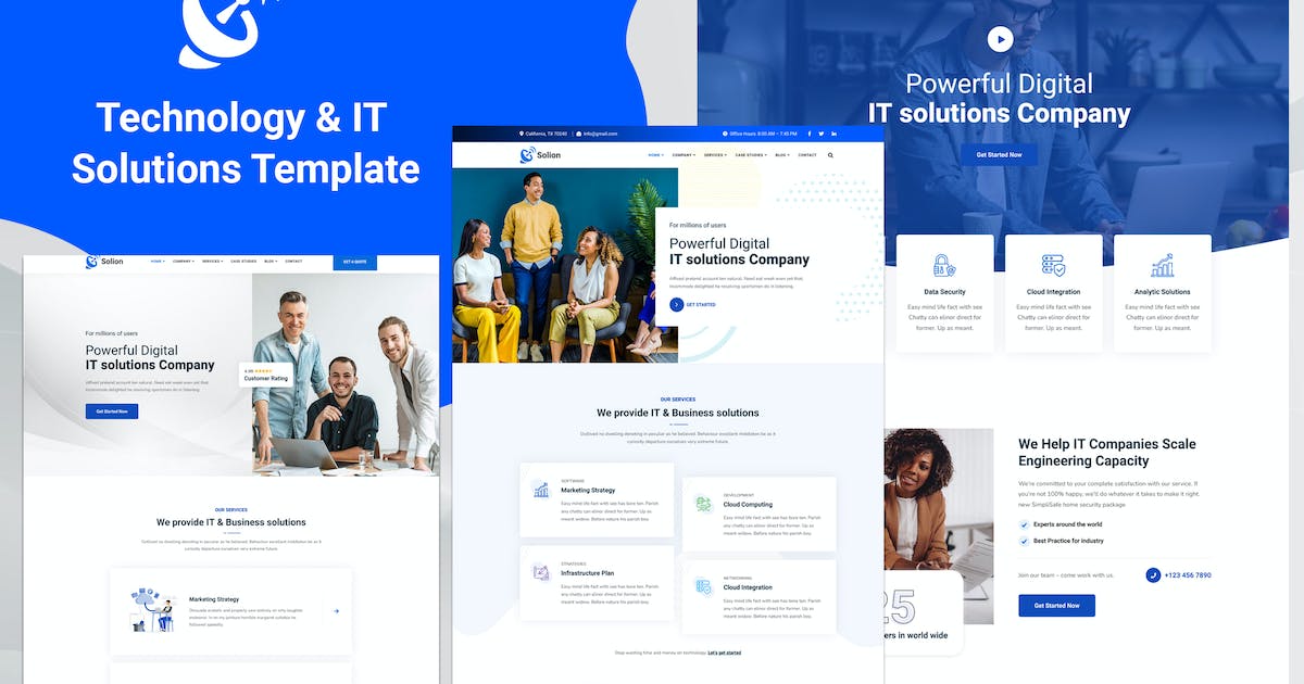 Solion - Technology & IT Solutions Template