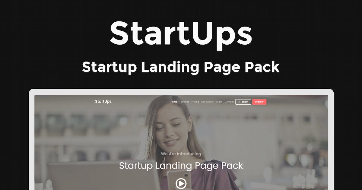 StartUps - Startup Landing Page icon