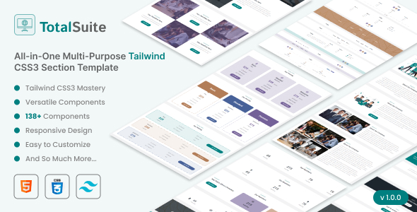 TotalSuite - All-in-One Multi-Purpose Tailwind CSS Template icon