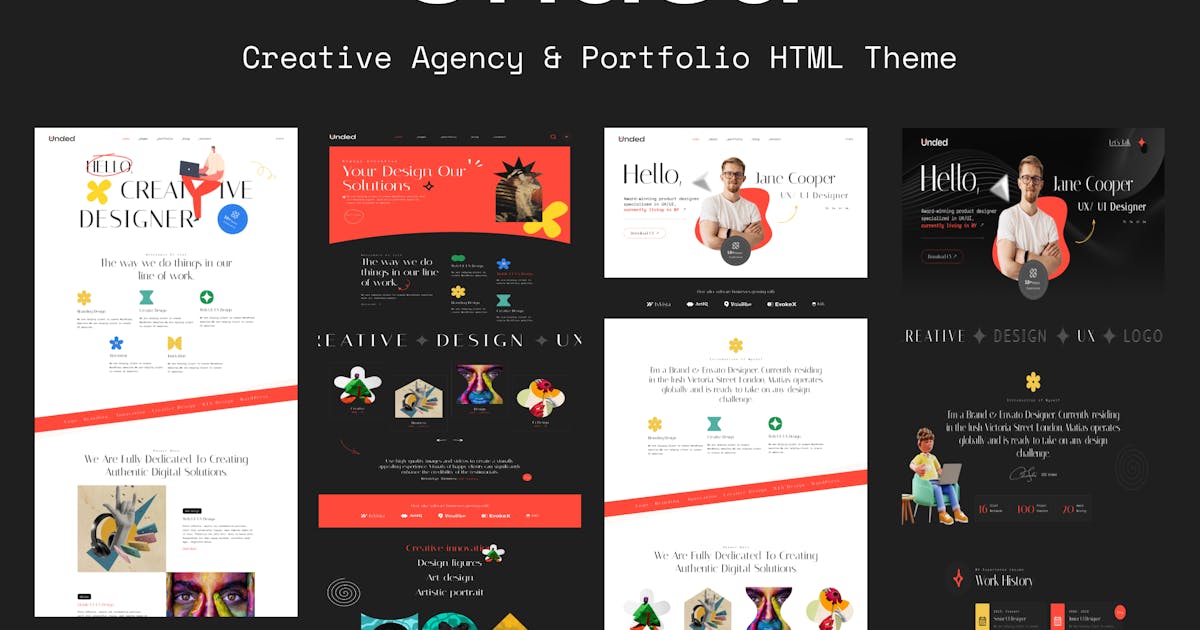 Unded - Creative Agency & Portfolio HTML Template icon
