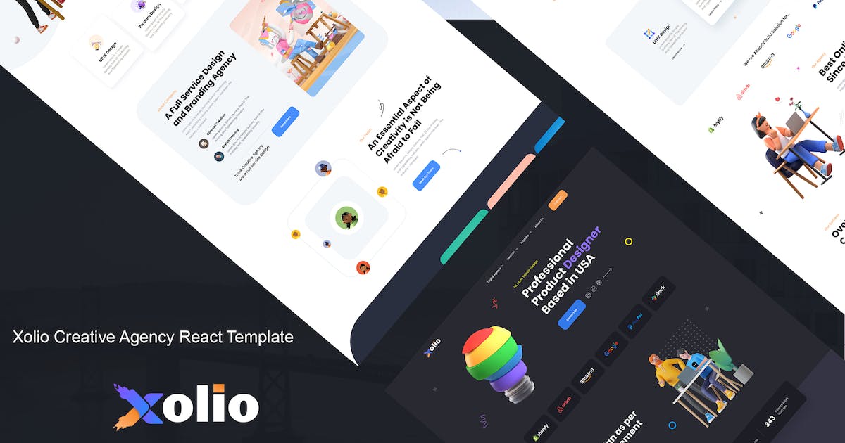 Xolio - Creative Agency & Portfolio React Template icon