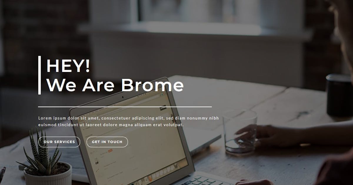Brome - Responsive Html5 Digital Agency Template icon