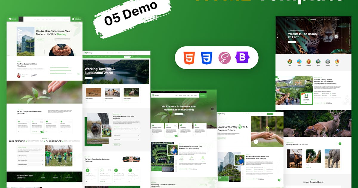 Ecology & Environment HTML Template