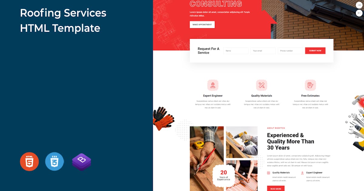 Roofer - Roofing Services HTML Template icon