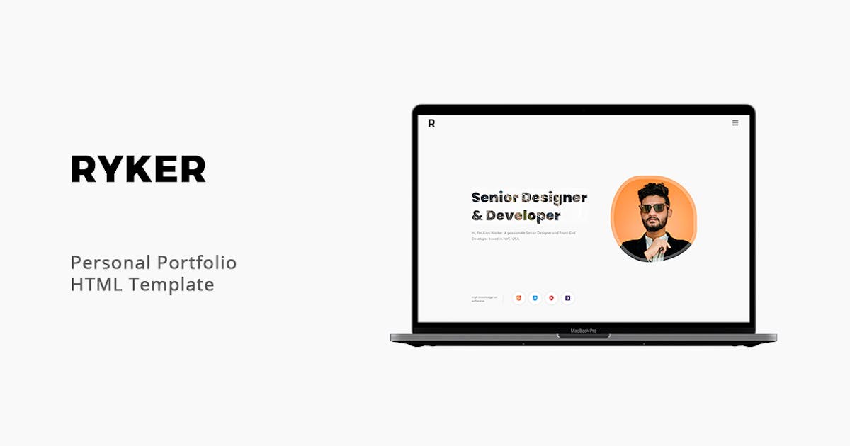 Ryker - Personal Portfolio Template icon