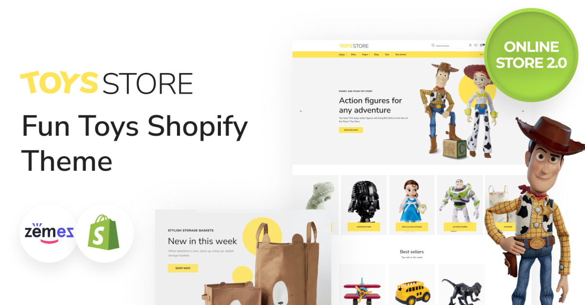 Toysstore - Fun Toys Shop Shopify Theme - TemplateMonster
