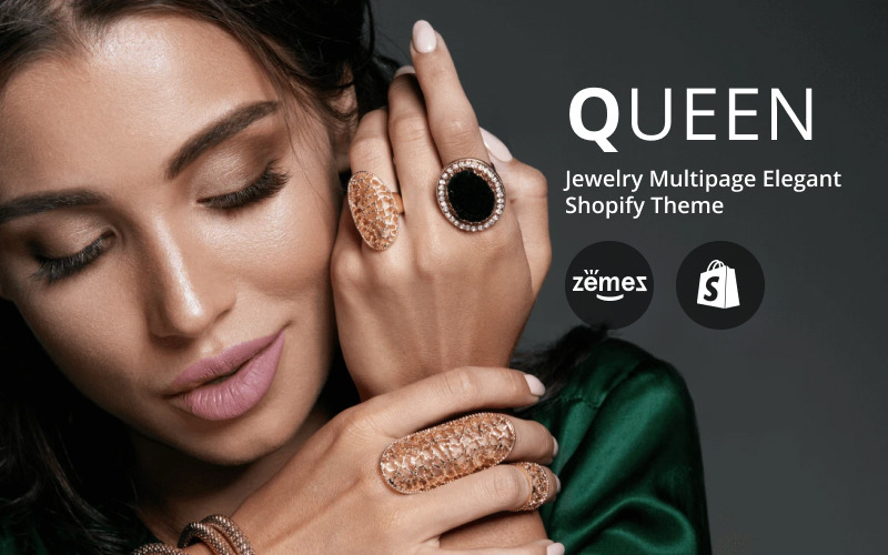 Queen - Jewelry Multipage Elegant Shopify Theme icon