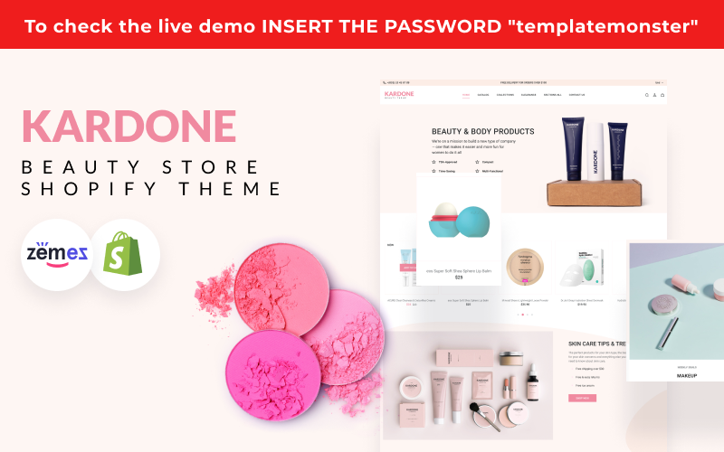 Kardone Shopify Beauty Theme #187473 - TemplateMonster icon