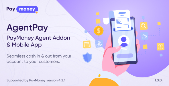 AgentPay - PayMoney Agent Addon & Mobile App icon